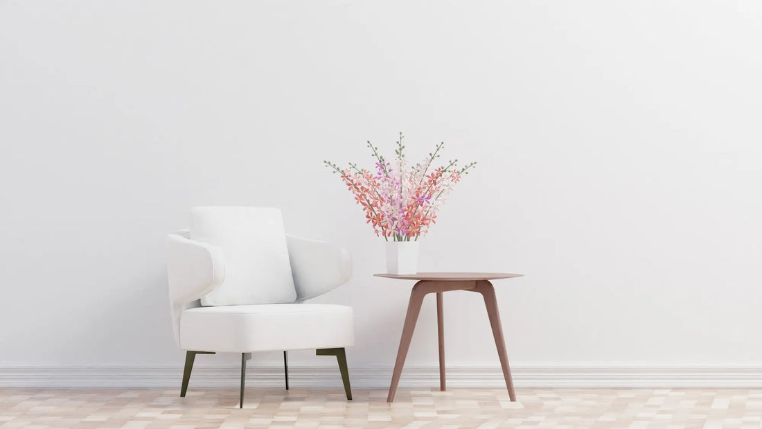 chaise fauteuil scandinave blanche rembourrée
