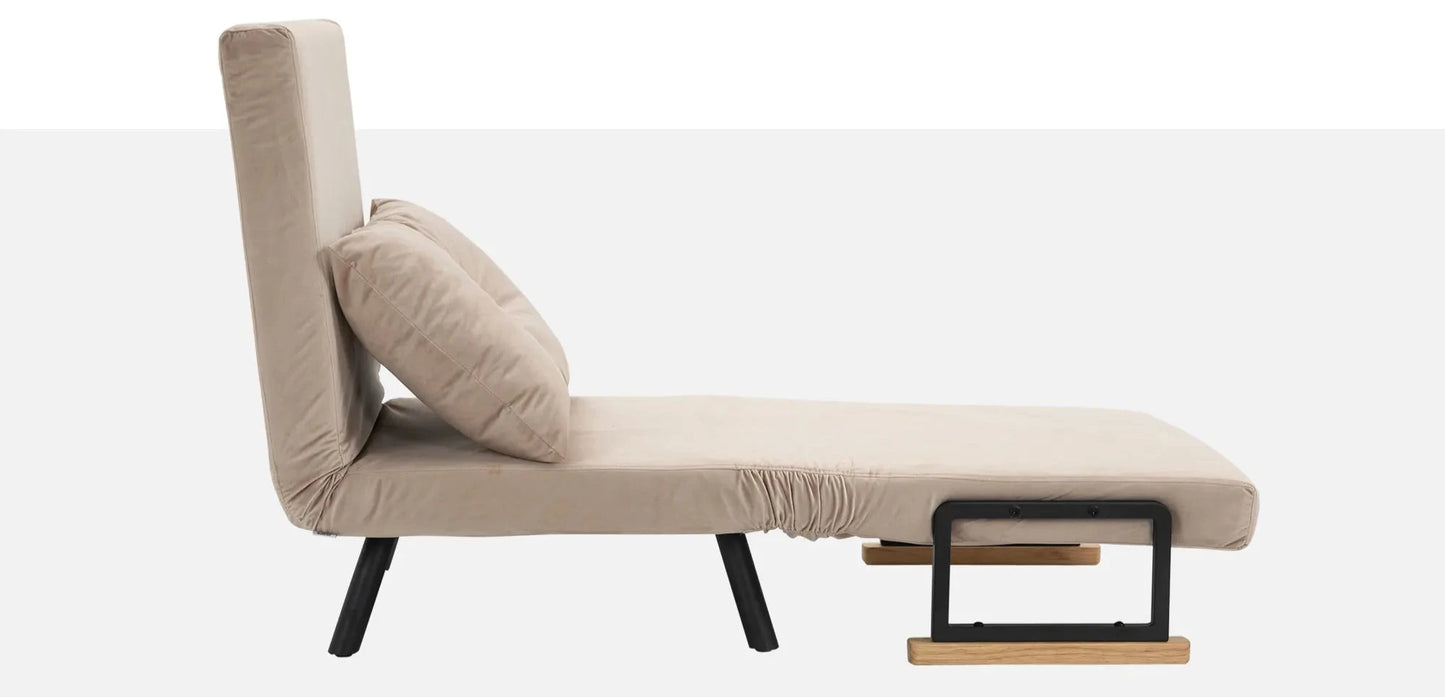 Fauteuil scandinave convertible 1 place