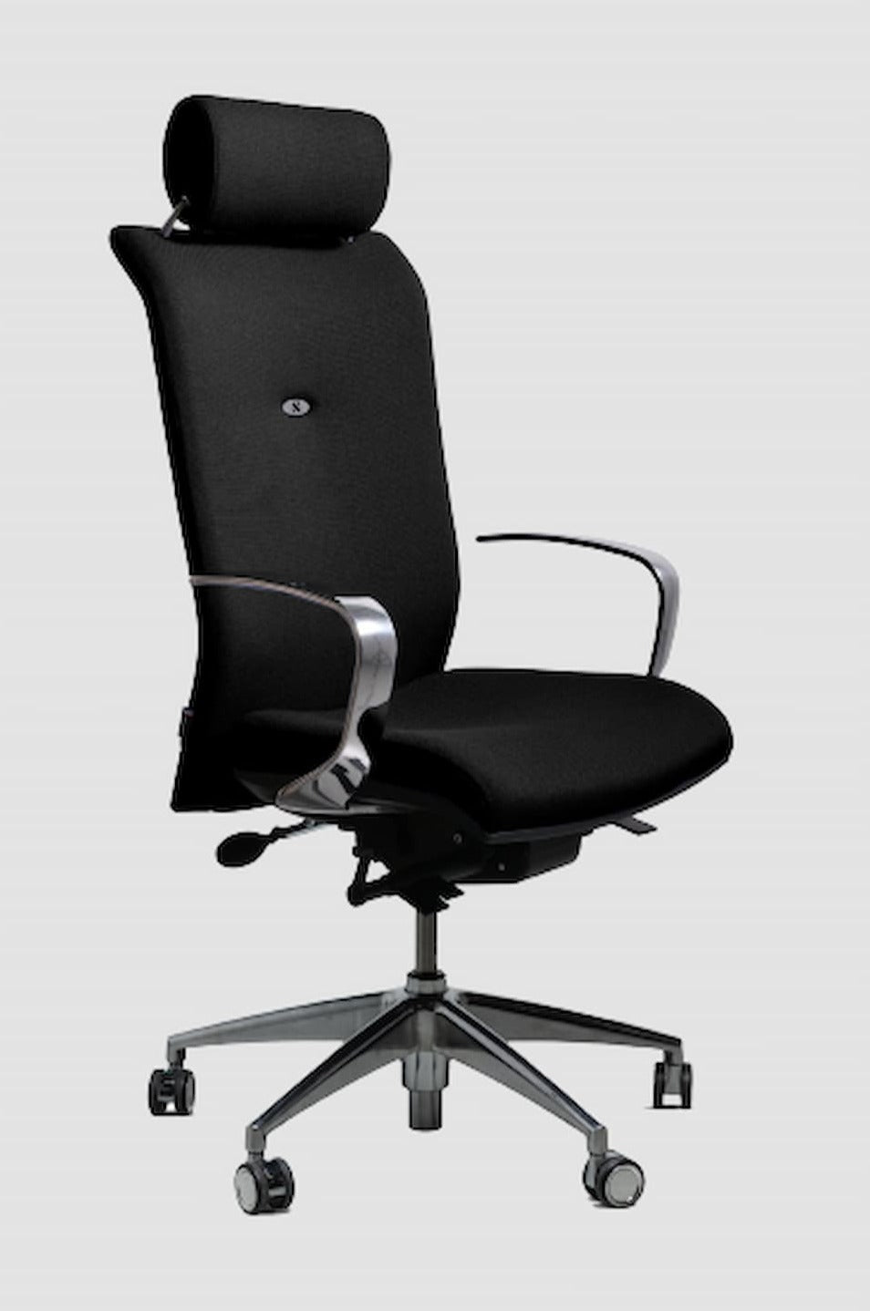 Chaise de bureau ergonomique professionnel en tissu STONG AUGUSTE CURA