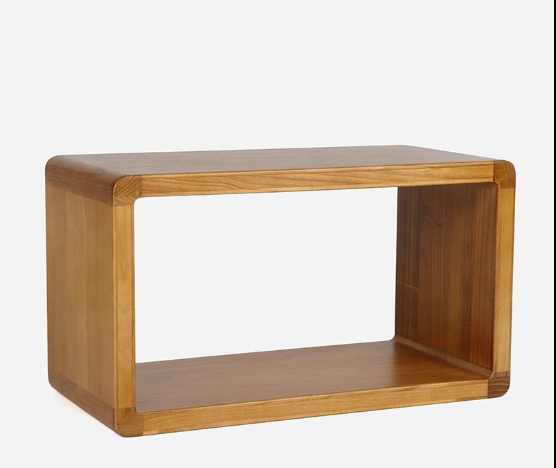 Bancs scandinaves encastrables en bois massif