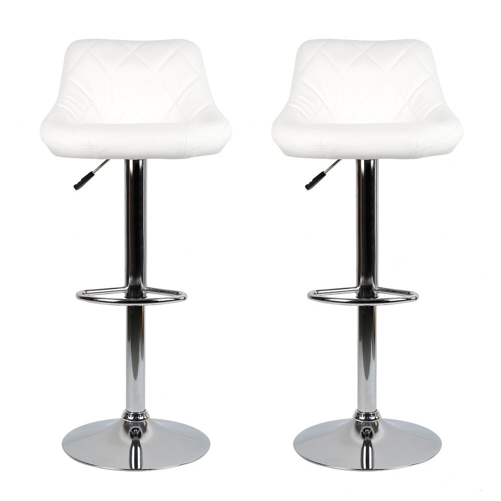 Chaise de bar design ajustable en similicuir (lot de 2)