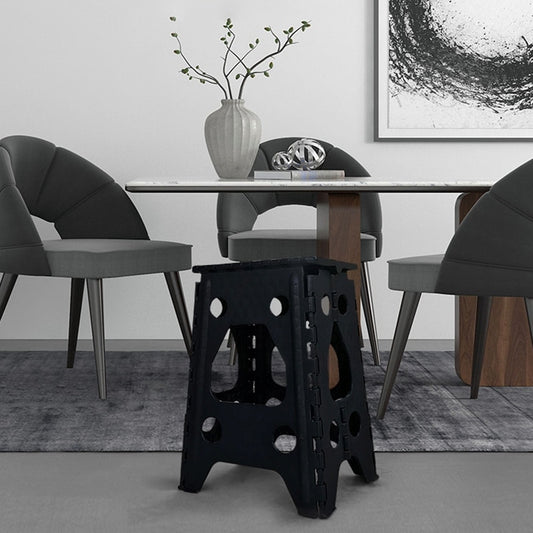 Tabouret ergonomique pliable d'appoint en plastique