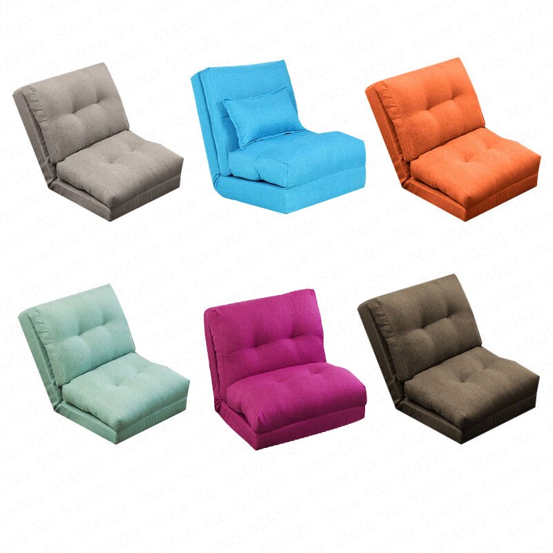 Transat pliable d'appoint en tissu avec coussin