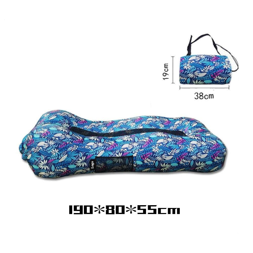 Transat gonflable pliable