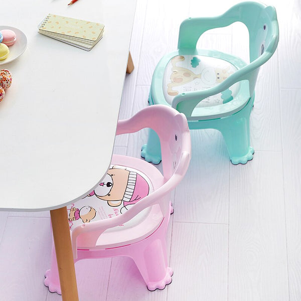 Chaise enfant en plastique thème nounours