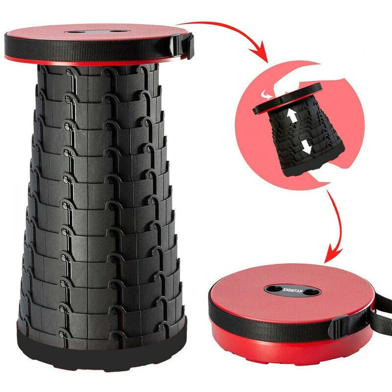 Tabouret pliable rétractable