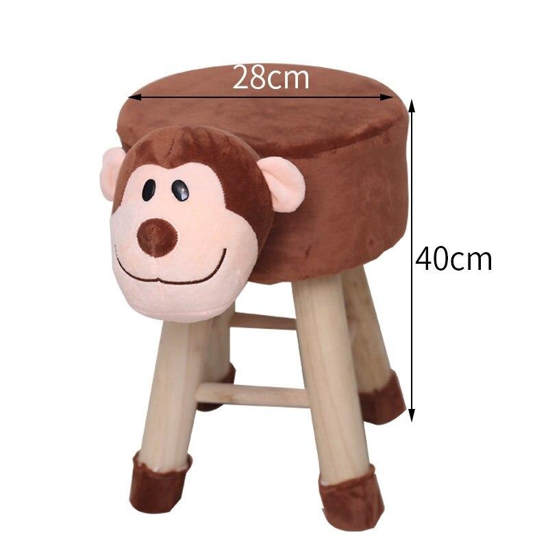 Tabouret enfants en forme d'animaux
