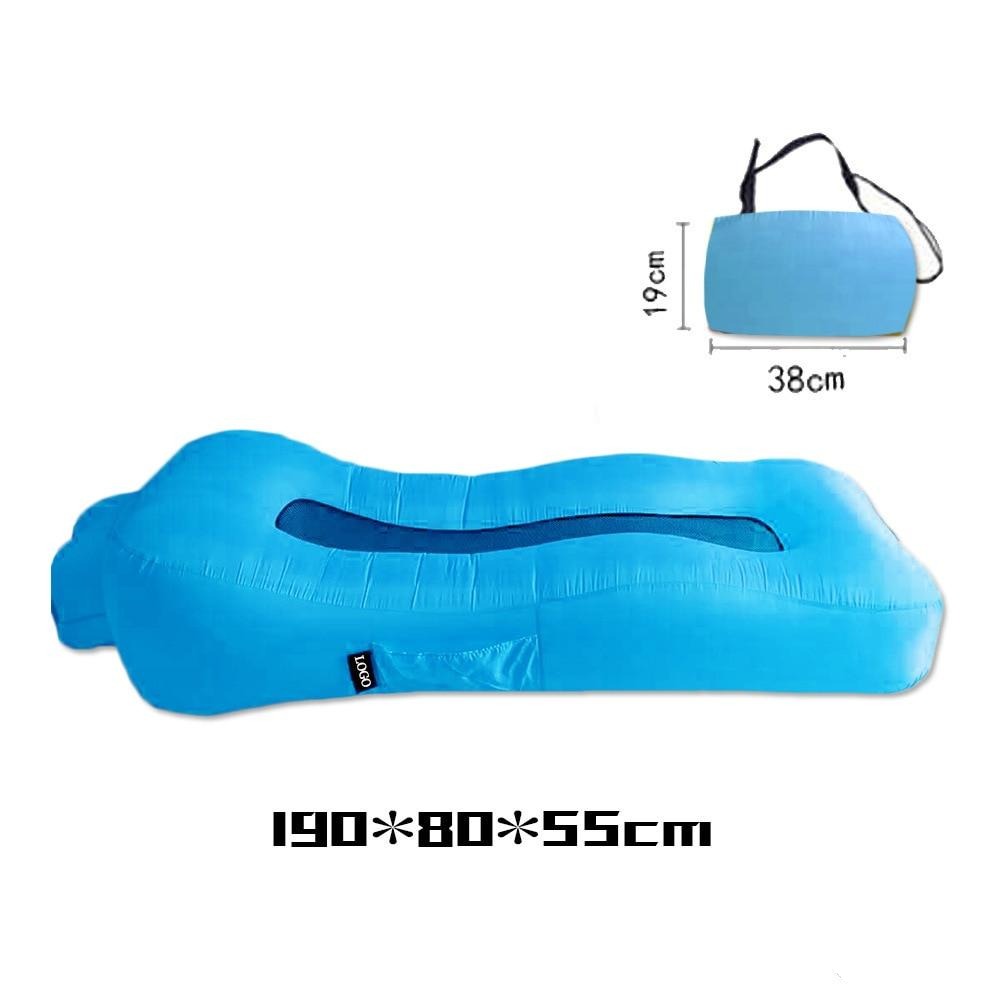 Transat gonflable pliable