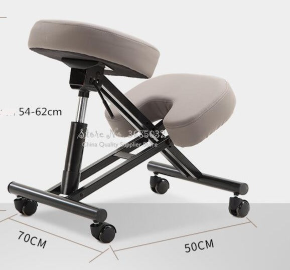 Tabouret ergonomique correcteur de posture avec roulettes
