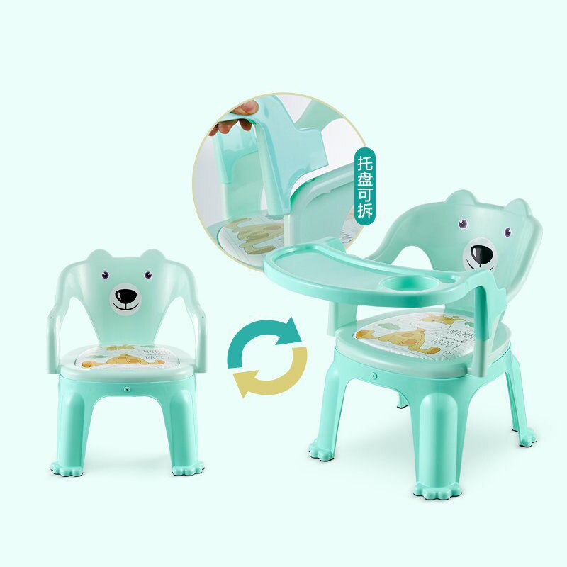 Chaise enfant en plastique thème nounours