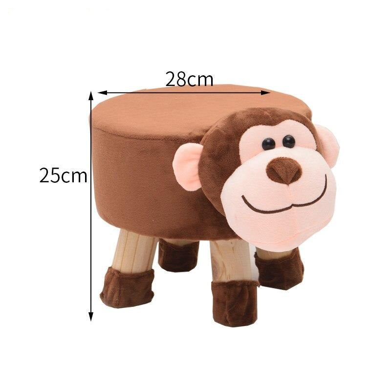 Tabouret enfants en forme d'animaux