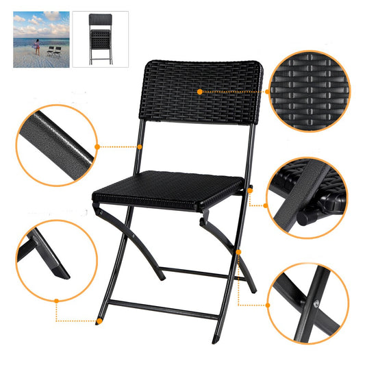 détails chaise pliable