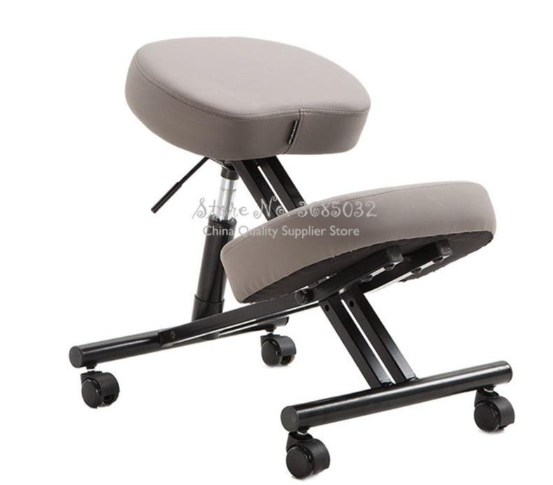 Tabouret ergonomique correcteur de posture avec roulettes