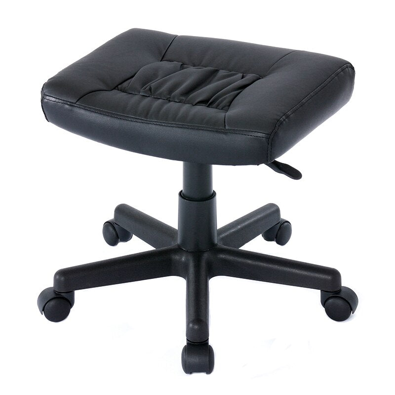 Tabouret ergonomique sur roulettes avec assise à mémoire de forme