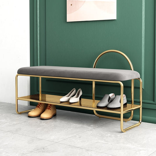 Banc design avec rangement pour chaussures