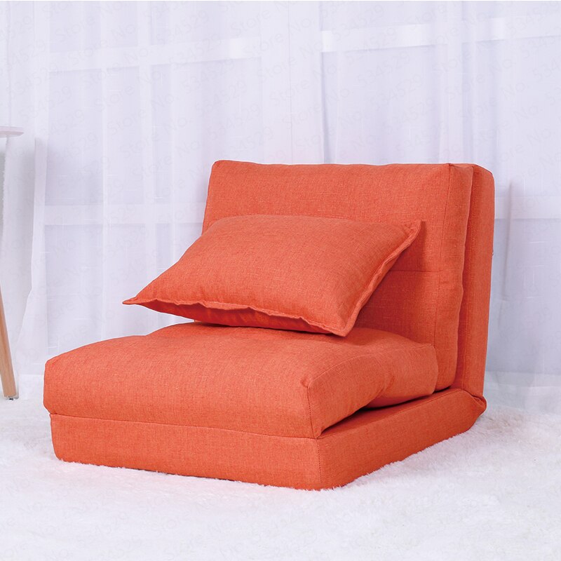 Transat pliable d'appoint en tissu avec coussin