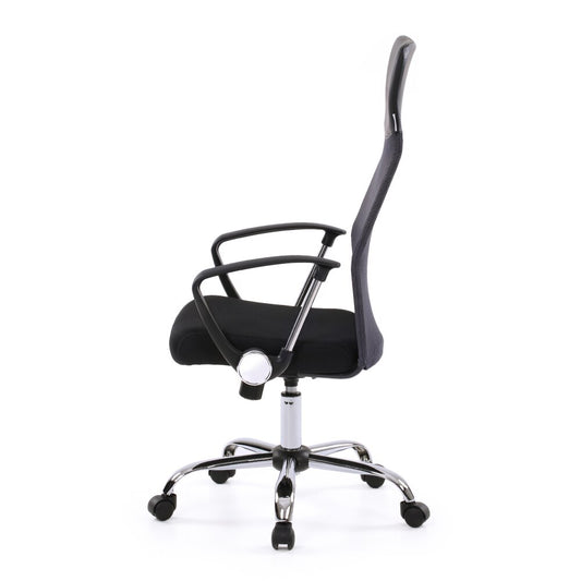 Chaise de bureau ergonomique ajustable avec accoudoirs