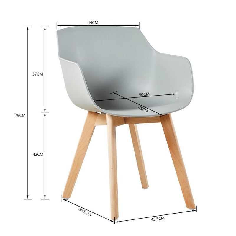 Chaise scandinave design