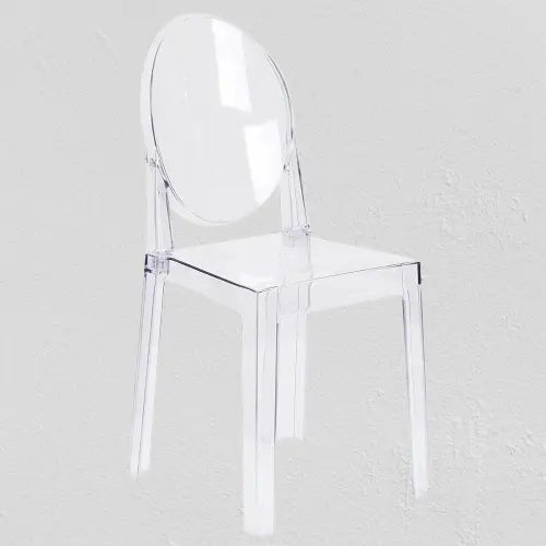 Lot de 2 Chaises en Plastique Moderne Salle à Manger Transparent Midway 4255664882332 Lot de 2 Chaises en Plastique Moderne Salle à Manger Transparent Midway 4255664882332