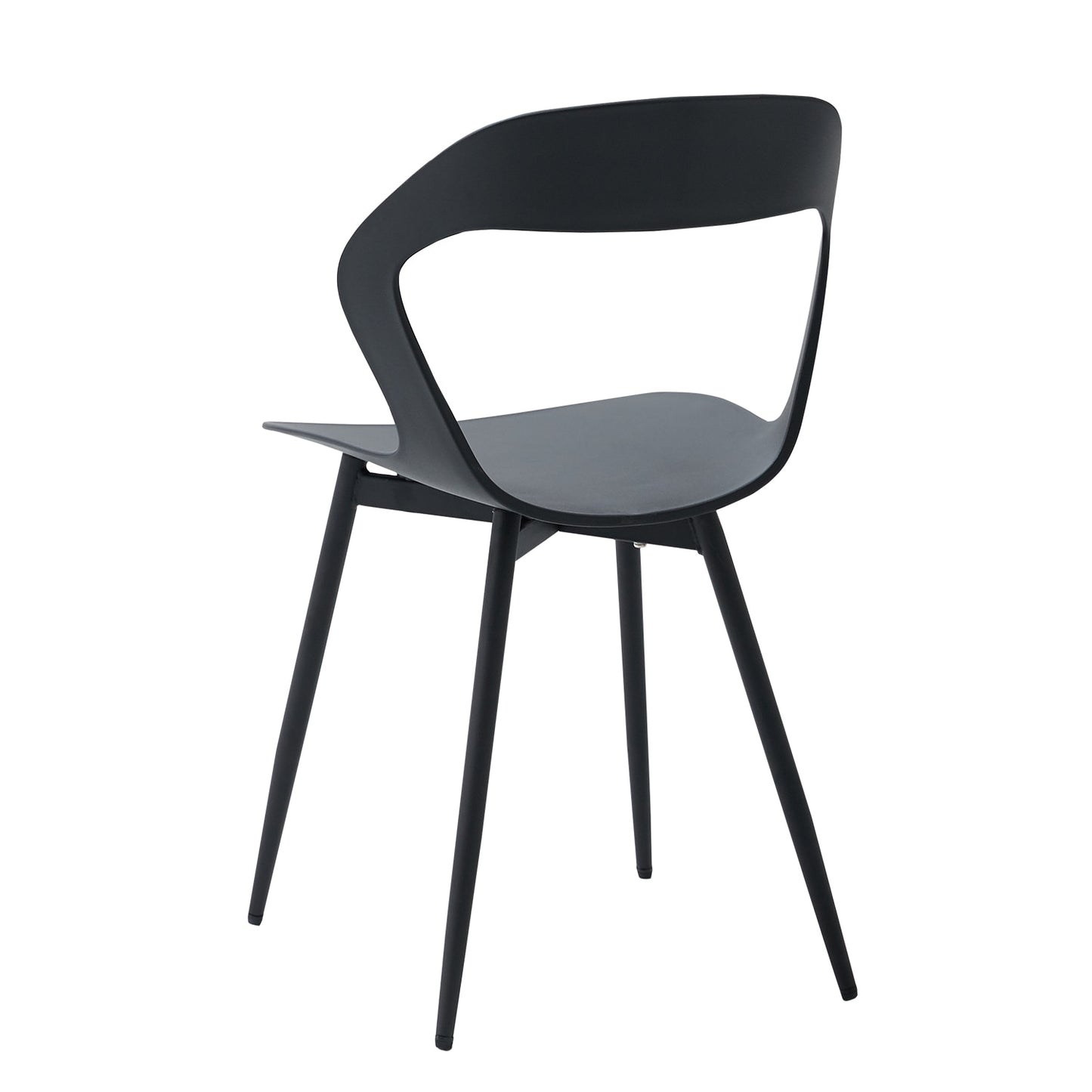 Chaise salle à manger noire design