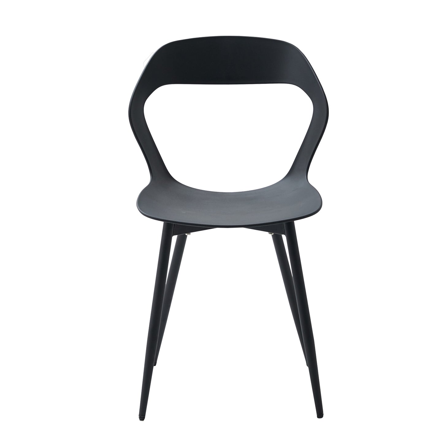Chaise de salle à manger design en plastique