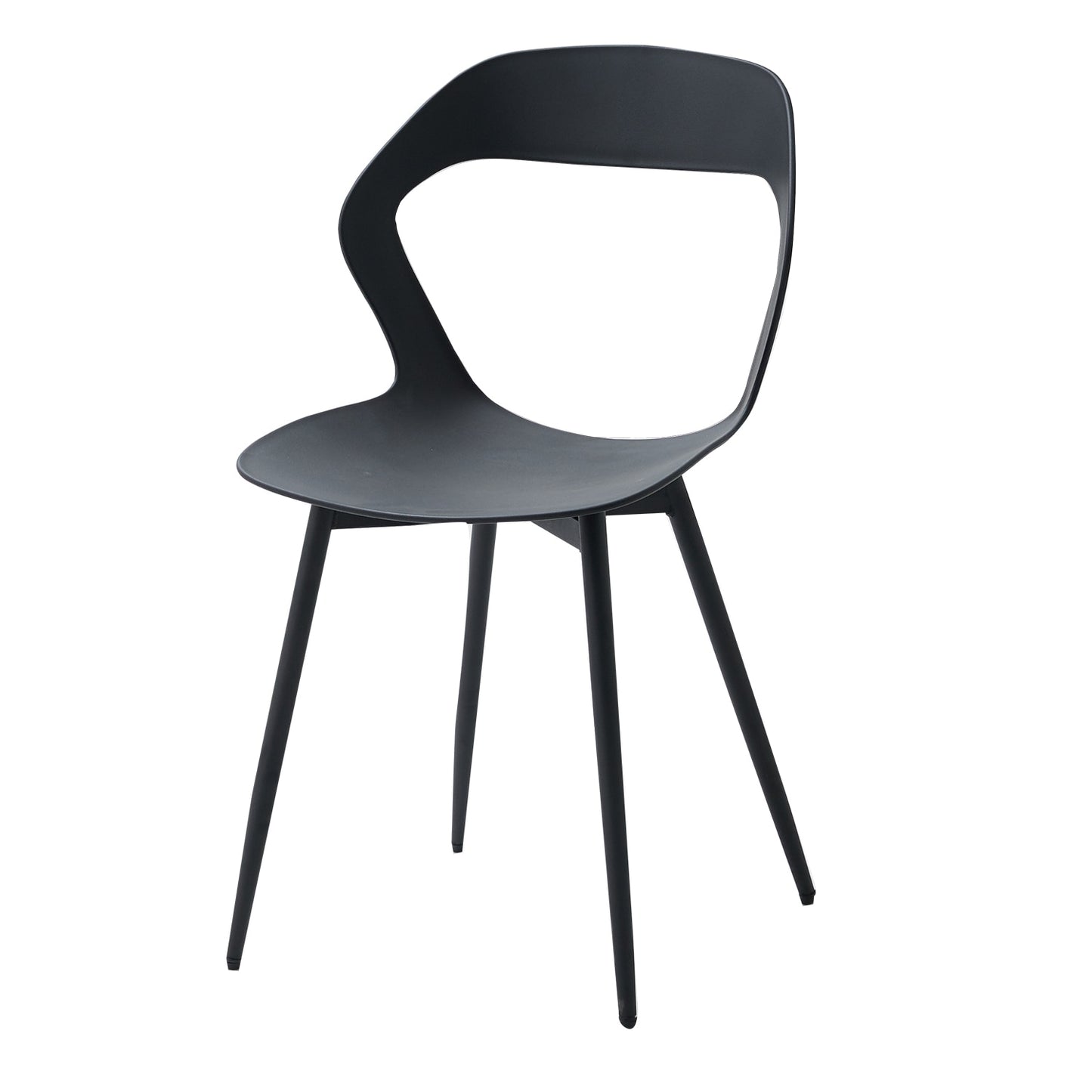 Chaise salle à manger noire design