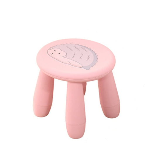 Tabouret enfant plastique couleur rose