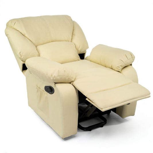 Fauteuil relax avec option massante/chauffante et assise réglable