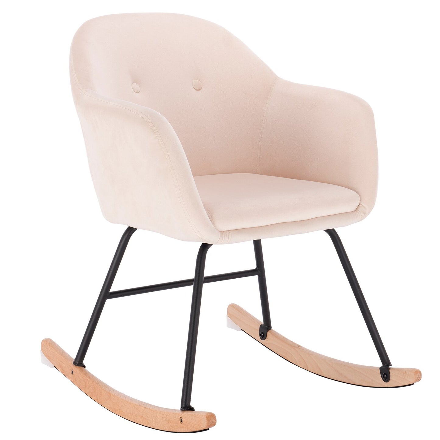 Chaise à bascule scandinave moderne