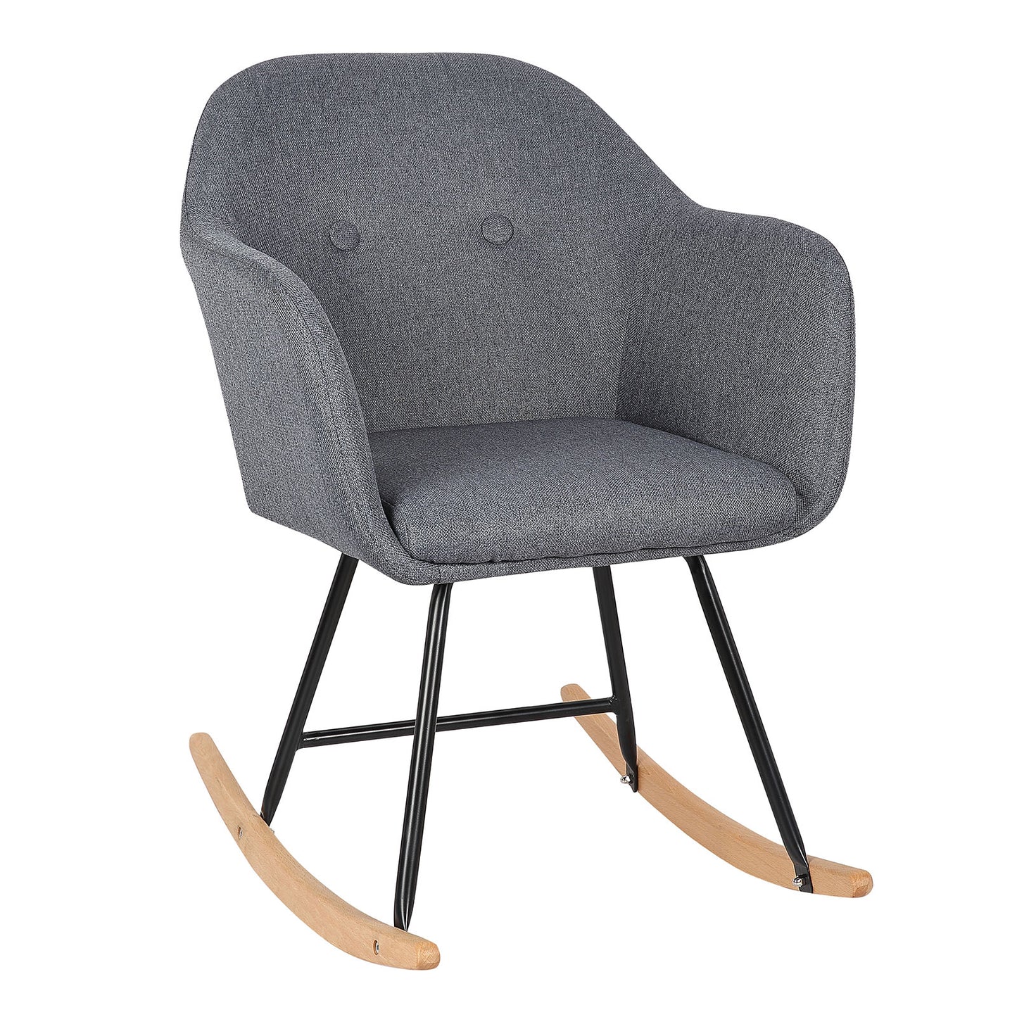 Chaise à bascule scandinave moderne