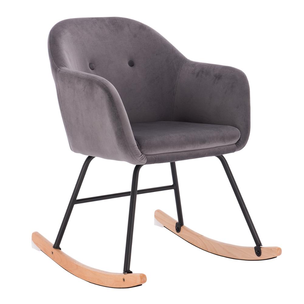 Chaise à bascule scandinave moderne