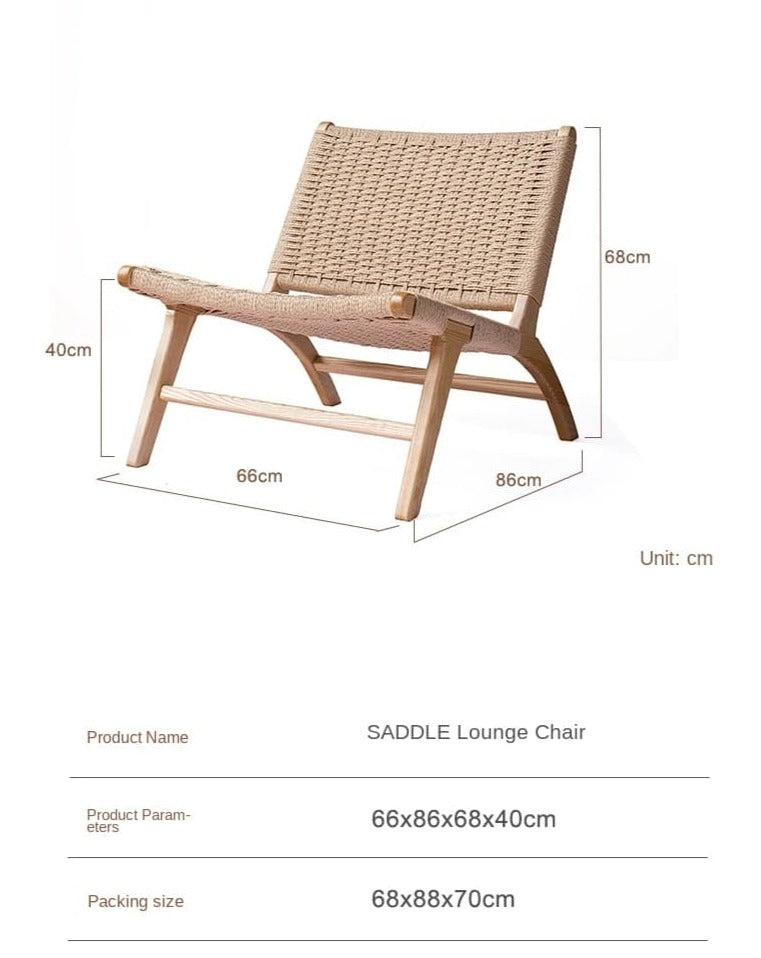 Chaise vintage basse assise fauteuil