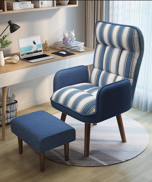 Fauteuil relax avec dossier inclinable et assise matelassée