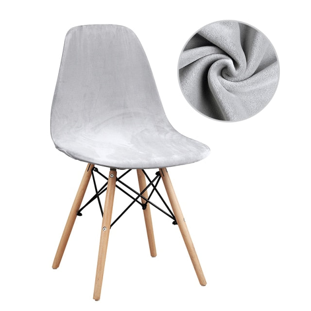 Housse pour chaise scandinave en tissu extensible