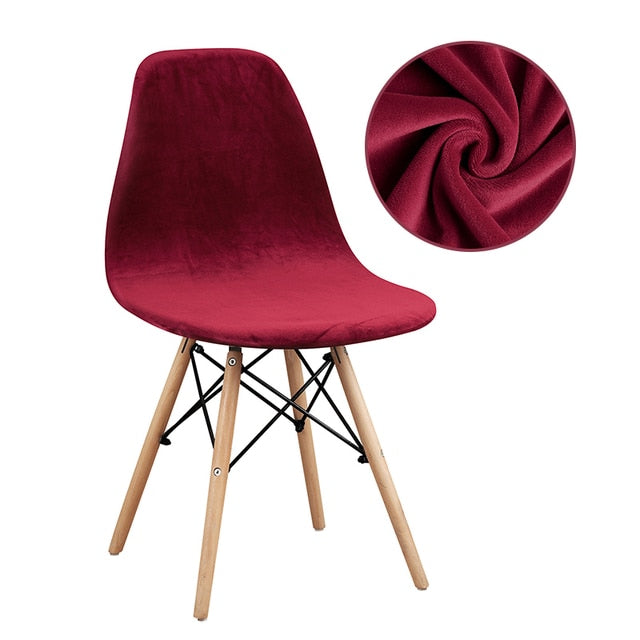 Housse pour chaise scandinave en tissu extensible