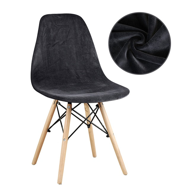 Housse pour chaise scandinave en tissu extensible