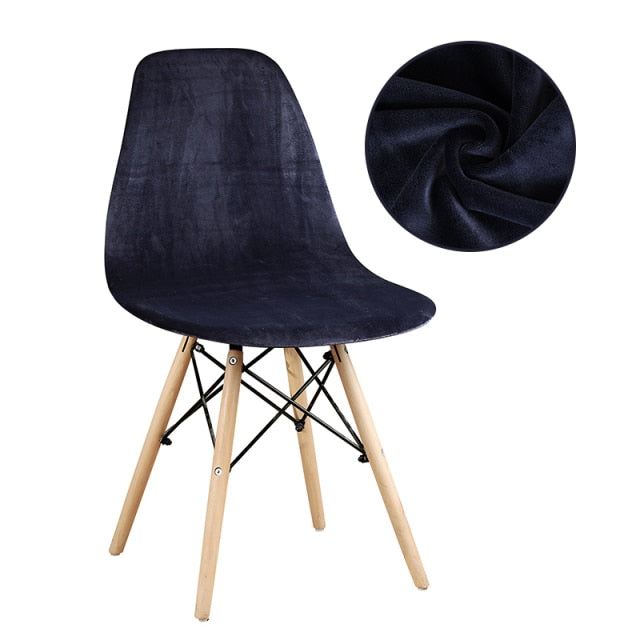 Housse pour chaise scandinave en tissu extensible