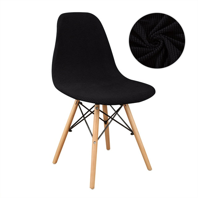 Housse pour chaise scandinave en tissu extensible