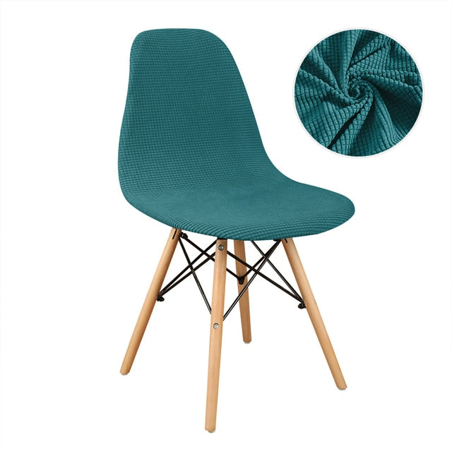 Housse pour chaise scandinave en tissu extensible