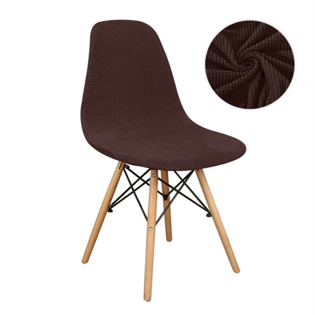 Housse pour chaise scandinave en tissu extensible