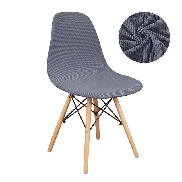 Housse pour chaise scandinave en tissu extensible