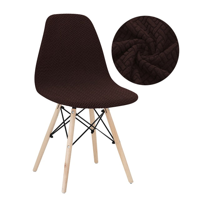 Housse pour chaise scandinave en tissu extensible