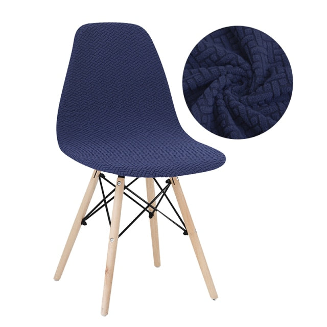 Housse pour chaise scandinave en tissu extensible