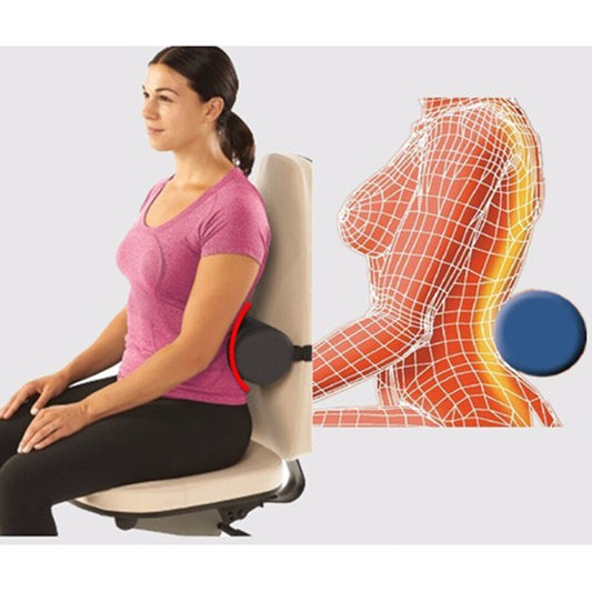 Coussin pour chaises adaptable au dossier pour maintient de courbure