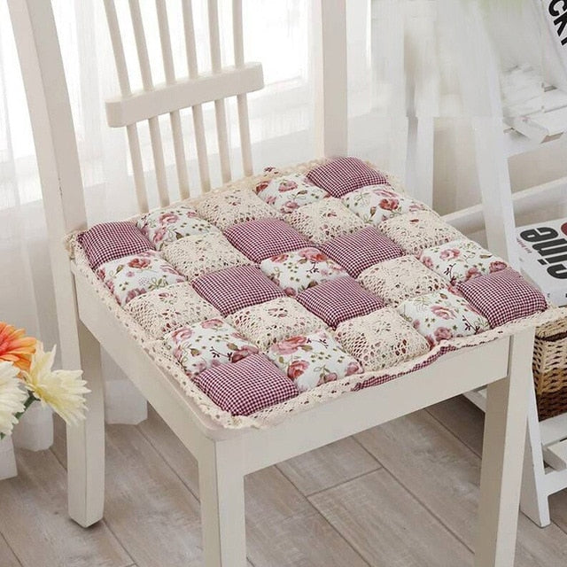 Coussin pour chaises carrée capitonné