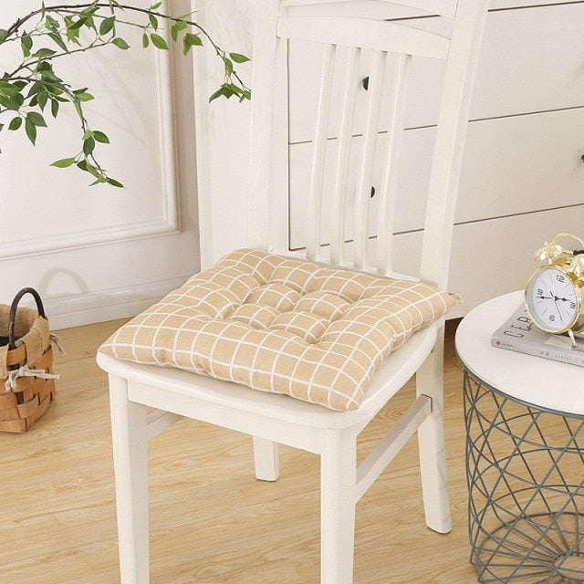 Coussin pour chaises carrée capitonné