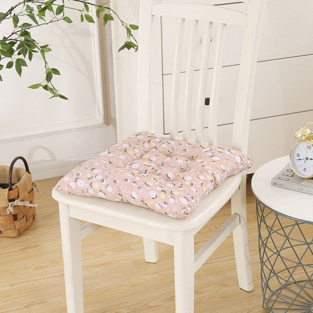 Coussin pour chaises carrée capitonné