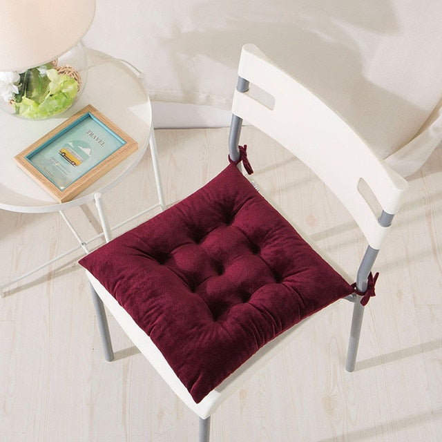Coussin pour chaises carrée capitonné