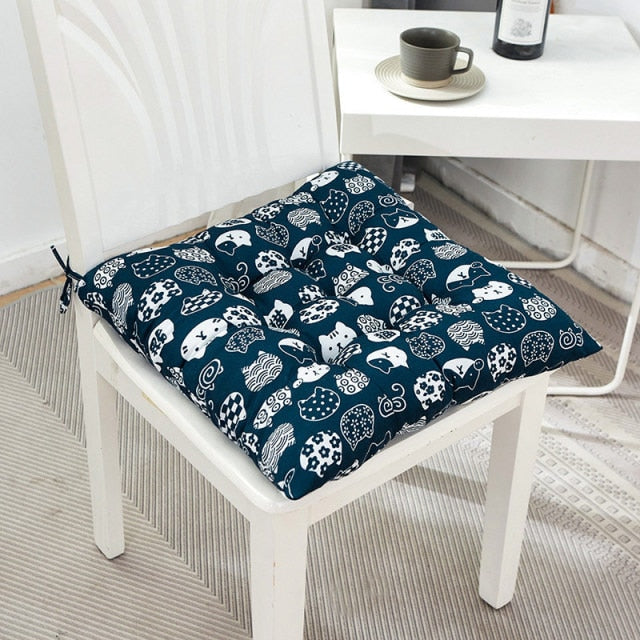 Coussin pour chaises carrée capitonné