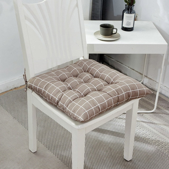 Coussin pour chaises carrée capitonné